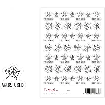 samolepka Fleppi Samolepky Velký úklid