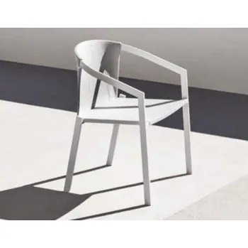 Zahradní lehátko Myyour PUSH stolička - Biela