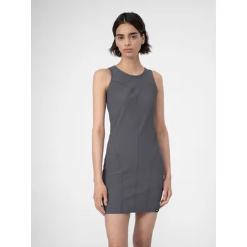 Dámské šaty 4F 4FSS23TDREF020 ANTHRACITE Dámské šaty US XL