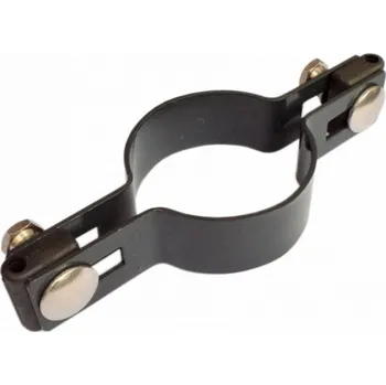 Příslušenství pro plot Galaxia příchytka průběžná, pro sloupek 48 mm, ZN+PVC RAL7016, antracit