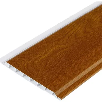 Obklad Plastová palubka PVC dub zlatý 3000 x 100 mm