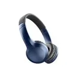 Bezdrátová sluchátka CELLULARLINE AKROS, AQL® certifikace, extra basy, modrá