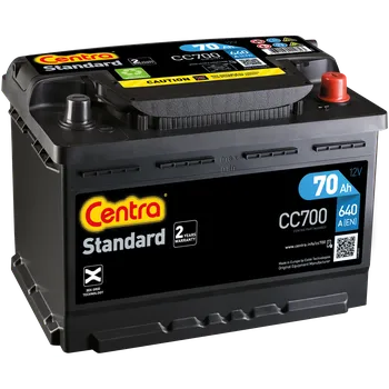 Autobaterie Autobaterie Centra Standard 70AH , 12V 640A ,CC700