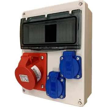 Rozvaděč 63518.21000 zásuvková kombinace osazená ELEKTRIUM