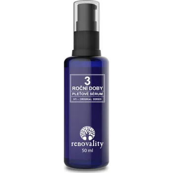 Pleťový olej Renovality Pleťové sérum 3 roční doby