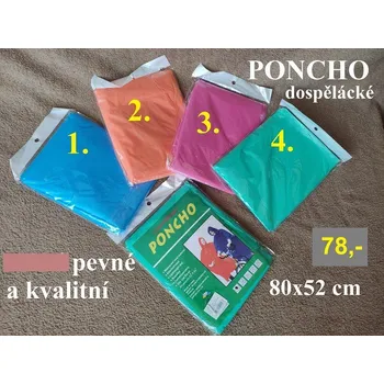 Pláštěnka PONCHO PRO DOSPĚLÉ - 2