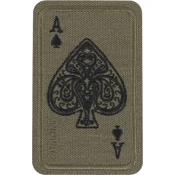 Nášivka Nášivka M-Tac Ace Of Spades Embroidery - olivová