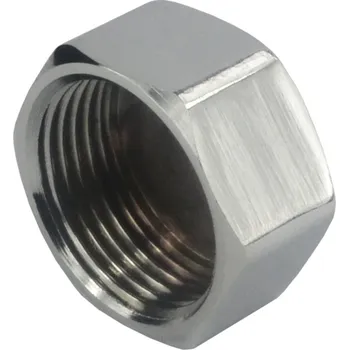 Víčko, chrom, 3/4"