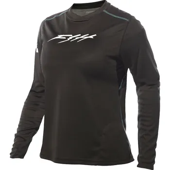 cyklistický dres Fasthouse Women´s Alloy Ronin Long Sleeve Jersey Black Velikost: M