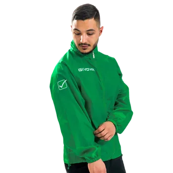 šusťáková bunda givova Basico zelená 0013 S