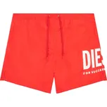 Pánské koupací kraťasy A09682 0WDAP 42A červená - Diesel červená XXL