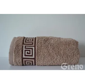 Ručník GRENO Ručník Dunaj 50x90 světle hnědá