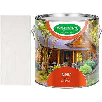 Mořidlo Koopmans Impra BÍLÁ bělená borovice Velikost balení: 10l + dárek k objednávce nad 1000Kč