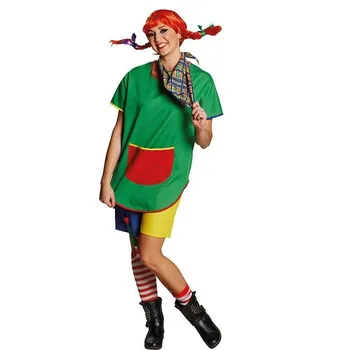 Karnevalový kostým Rubie's Dámský kostým Pipi dlouhá punčocha barevný 40
