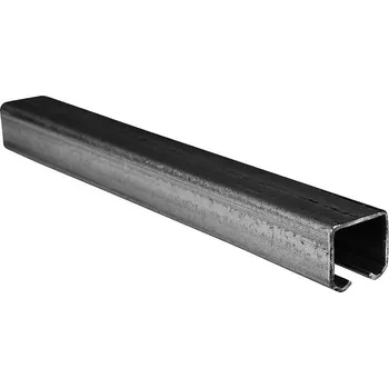 příslušenství k bráně CAIS Šína pro závěsná vrata 33 mm, pozink- STRELA 33 Délka: 2 m