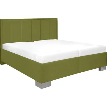 Postel Dvoulůžko KARIN | 180x200 cm | polohovací rošt | VÝBĚR MATRACE A TKANINY | výroba v ČR