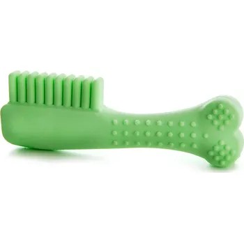 Hračka pro psa JK ANIMALS, TPR Light hřeben z termoplastické pryže a EVA pěny, 14 cm, zelený