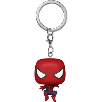 Hračka Spider-Man: No Way Home - Friendly Neighborhood Spider-Man POP Vinyl Bobble-Head klíčenka
