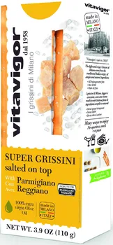 Slaná tyčinka Vitavigor Super Grissini tyčinky s parmezánem 110 g