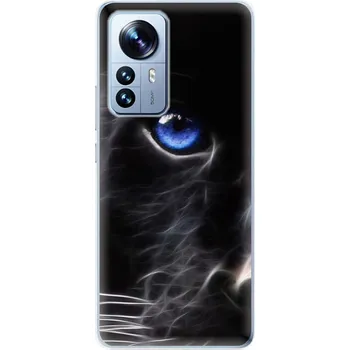 Pouzdro na mobilní telefon Odolné silikonové pouzdro iSaprio - Black Puma - Xiaomi 12 Pro