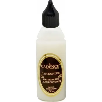 Speciální výtvarná barva Kontrura na sklo a porcelán 50 ml - transparent průhledná -