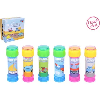 Bublifuk Bublifuk Dopravní prostředky 50ml mix 945128