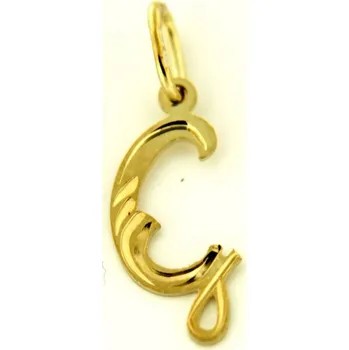Přívěsek Zlatý přívěsek písmeno "G" 5105G