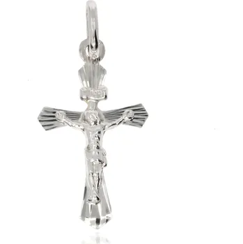 Přívěsek Zlatnictví Helios Přívěšek S Kristem v bílém zlatě