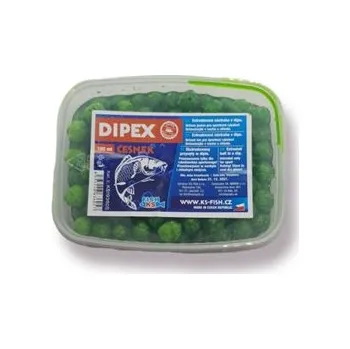 Návnadová surovina KS Fish Dipex 100 ml, česnek-KS193605
