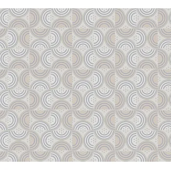 Tapeta A.S. Création | Vliesová tapeta na zeď ART OF EDEN 39061-2 | 0,53 x 10,05 m | bílá, béžová, šedá + Bílá, béžová, šedá vliesová tapeta na stěnu 390612 v rozměru 0,53 x 10,05 m