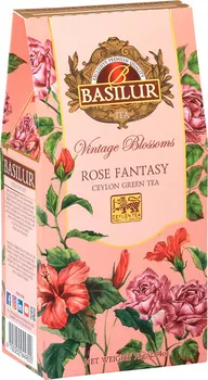 Čaj BASILUR Vintage Blossoms Rose Fantasy papír 75 g