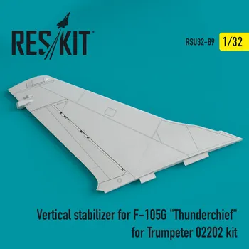 Plastikový model Reskit 1/32 Vertical stabilizer for F-105G 'Thunderchief'