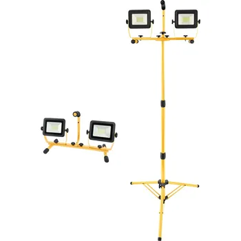 reflektor LED, 2x2700lm, se stojanem 180cm