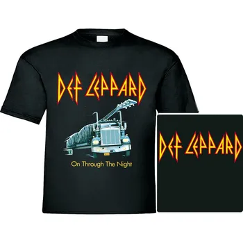 Pánské tričko triko Def Leppard - On Trough The Night