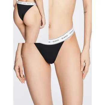 Kalhotky Dámské kalhotky Guess O2BE04 Velikost: L, Vzor: JBLK