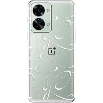 Pouzdro na mobilní telefon Odolné silikonové pouzdro iSaprio - Fancy - white - OnePlus Nord 2T 5G
