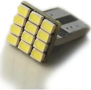 Autožárovka Rabel T10 W5W 12 smd T bílá