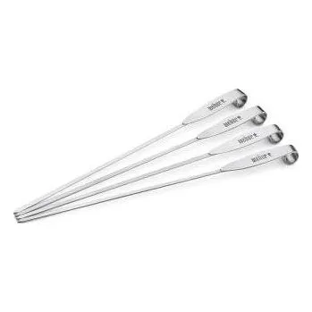 Příslušenství pro gril Weber Elevations Tiere Cooking systém sada špízů se 4 špízy pro ETC systém 7615 nerezový