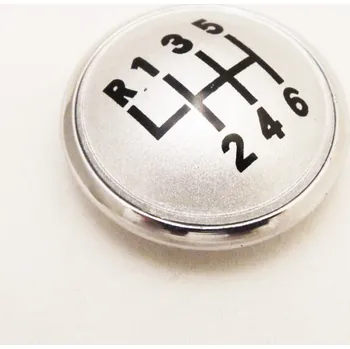 Plaketka řadící páky VW Golf IV, Bora 6st. stříbrná