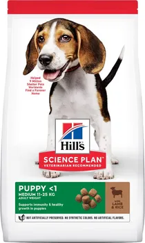 Krmivo pro psa Hill's Science Plan Puppy Medium Lamb and Rice