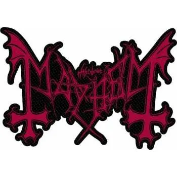 Nášivka Merch Mayhem: Mayhem Standard Patch: Logo Cut Out