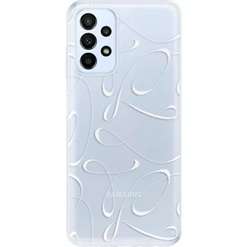 Pouzdro na mobilní telefon Odolné silikonové pouzdro iSaprio - Fancy - white - Samsung Galaxy A23 / A23 5G