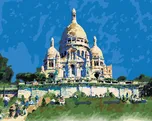 Zuty Sacre Coeur v Paříži 40 x 50 cm…