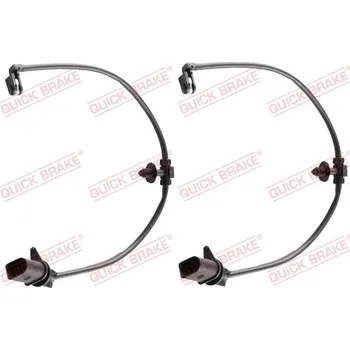 Brzdový systém Výstražný kontakt, opotřebení obložení Quick Brake WS 0493 A