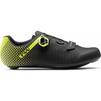 Pánské cyklistické tretry NORTHWAVE Cyklistické tretry - CORE PLUS 2 - žlutá/černá