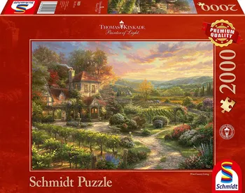 Puzzle Schmidt Dům u vinice 2000 dílků