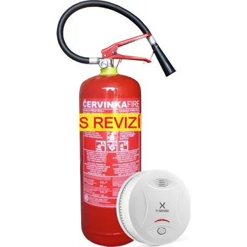 Hasicí přístroj Traiva X-Sense 14180 sada hasící přístroj + požární hlásič