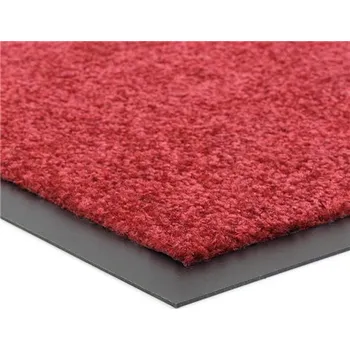 Rohožka Červená vnitřní čistící pratelná rohož Twister - 80x120cm 81715497