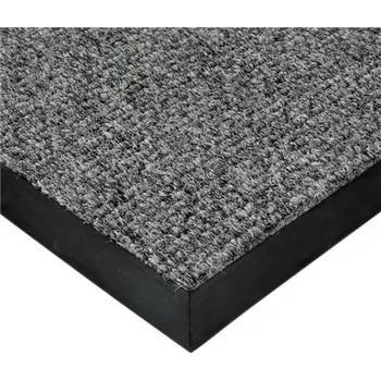 Rohožka Šedá textilní zátěžová čistící rohož Catrine - 110x160x1,35cm 77222318