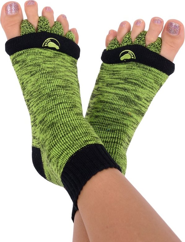 HAPPY FEET Adjustační ponožky GREEN vel.S (do vel.38)